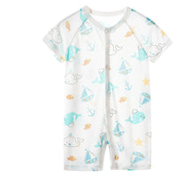 Summer thin long-sleeved newborn baby romper