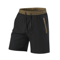 Men's Wide Waist Color Cropped Pants Casual Loose Track Pants