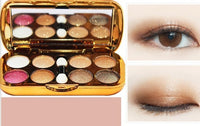 Eight-color pearly eyeshadow diamond