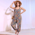 Plus-size Women's High-waisted Fashionable Jumpsuit