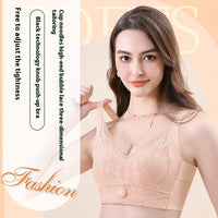Bubble Lace Button Adjustment Push Up Prevent Accessory Breast Adjustable Bra
