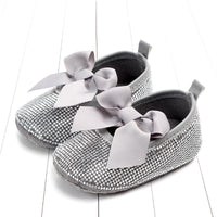 Diamond-studded baby toddler shoes
