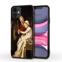 Oil painting angel baby phone case