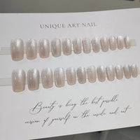 White Fairyland Mid-length Cat's Eye Crystal