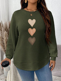 New Arrival Printed Crewneck Long-sleeve Winter Top