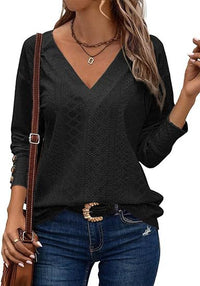 Casual Long Cufflinks Hollow Out Lace Hollow Out Shirt