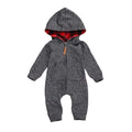 Fall/Winter Ins Explosive One-Piece Zipper Plaid Climber