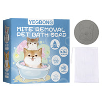 Pet Mite Removal Bath Soap Dog Cat Sterilization Body Deodorant Cleaning Bath Supplies