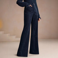 Slimming High-Waist Womens Casual Trousers