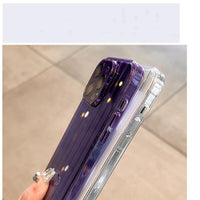 Transparent Solid Color Airbag Anti Drop Phone Case