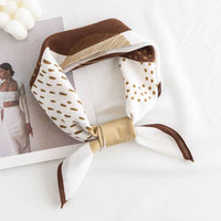 Printed 65cm Kerchief Scarf Shawl