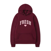 New Letter Printed Boys' Hooded Sweater