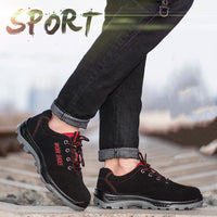 Men's Anti-smash And Anti-puncture Safety Shoes