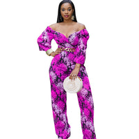 Fashion Sexy One-Shoulder Jumpsuit