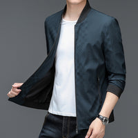 Trendy Plaid Casual Men's Clothing Jacket