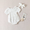 Infant Toddler Off-the-shoulder Romper