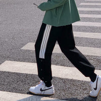 Spring And Autumn Student Track Pants Korean Style