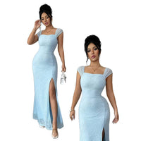 Elegant Slim-fit Long Dress For Women