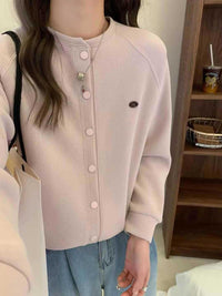 Simple Loose Small Baseball Jacket