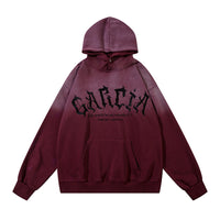 Letter Loose Casual Hooded Sweater