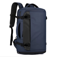 The Box-style Outdoor Backpack Features A Wide Opening