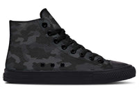 Fashion Printed Couple High Top Canvas Shoes