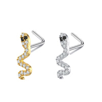 Stainless Steel Nose Stud Ornament Animal Flowers European And American