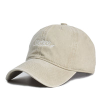 Hat Retro Washed Old Embroidery