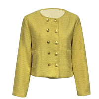 Womens Slim-fit Chanel-inspired Elegant Coat