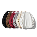 Corduroy Sweater Men's Casual Round Neck Pullover