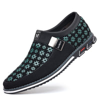 European And American Loafers Casual Shoes Color Flat