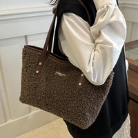 Fashionable Furry Versatile Shoulder Bag