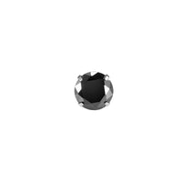 Four-claw Inlaid Zircon Ear Bone Stud Replacement Head