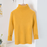 AutumnWinter Girls' Turtleneck Knitted Sweater