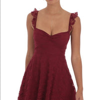 Fashionable Sexy Backless Lace Slip Dress For Women