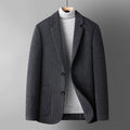 Autumn And Winter Solid Color Short Wool Woolen Men's Suit