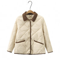 Slimming All-matching Thickened Casual Cotton-padded Clothes Cotton Coat Jacket
