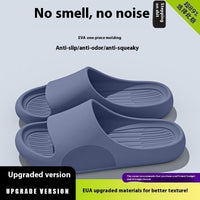 Men's Summer Slip-on Thick-soled Slippers For Outer Wear