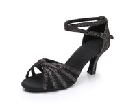 Soft-soled High-heeled Latin Dance Shoes