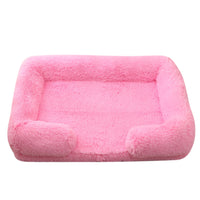 Plush Round Pet Bed Dog Bed Winter