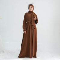 Middle East Dubai Turkey Headscarf Dress