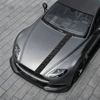 Customizable Hexagonal Honeycomb Design Windshield Hood B-Pillar Stickers Durable Self-Adhesive Car Exterior Decorations