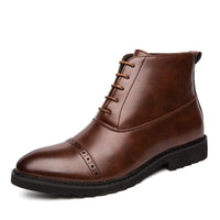 British Retro Casual Fashion Plus Size Men's Shoes