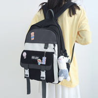 Original Niche Backpack Female High School Simple
