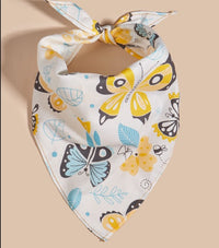 Fruit Green Leaf Pet Scarf Drool Towel