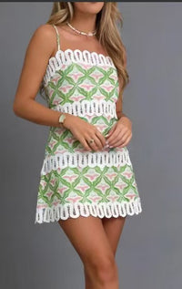 Personality-fringed Spaghetti-strap Tube-top Slim-fit Linen Dress