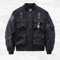 Men's Loose Functional Wind Work Coat Baseball Suit