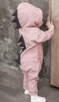 Dinosaur hooded jumpsuit