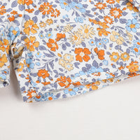 Girls' Suspender Top Floral Shorts Set For Children