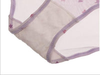 Women's low waist mesh panties